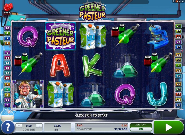 Slot Machines about Scientists